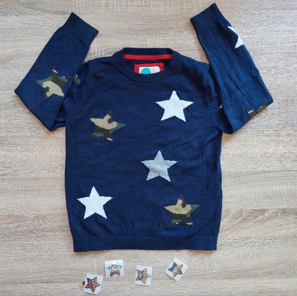 2017 vguc Mini Boden star sweater 7-8 years - Picture 16 of 16